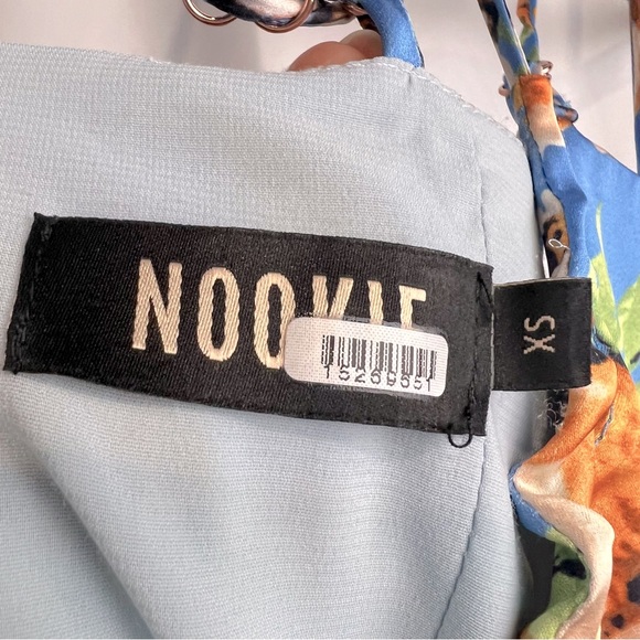 Nookie Simone Frill Maxi Blue Women's Size XS - Picture 12 of 14